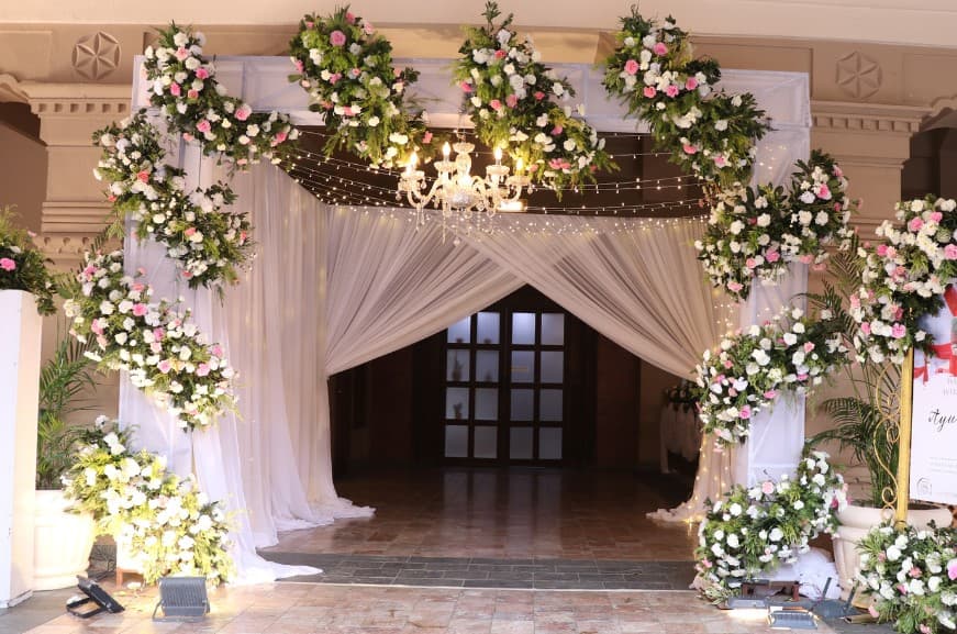 Elegant stage decoration
